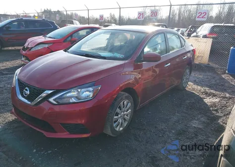 2016 Nissan Sentra Fe+ S/S/Sl/Sr/Sv из США, поврежденный, VIN 3N1AB7AP4GL648833